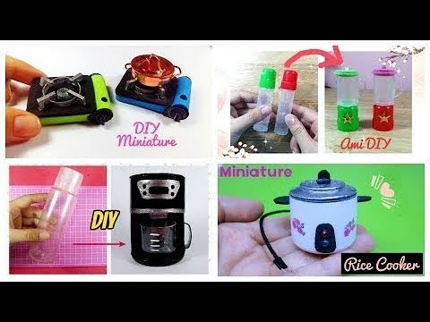 Diy Miniatures Kitchen Doll Crafts You - Diy Dollhouse Kitchen Accessories