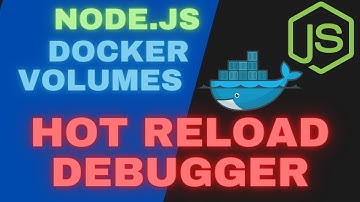 Nodejs docker app. Enable hot reload and debugger.