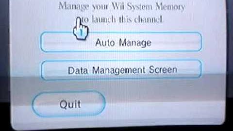 Wii Update 4.0 SD support Video