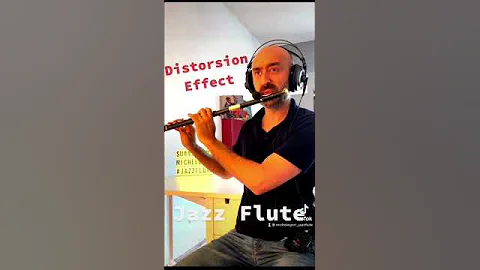 Improvisation with Distorsion Effect | Jazz Flute