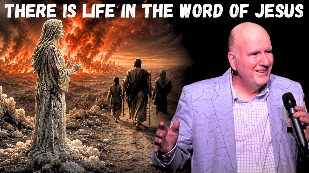 THERE IS LIFE IN THE WORD. Don't ignore what He says like Lot's wife who died.