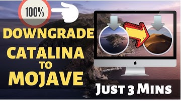 Downgrade MacOS Catalina to MacOS Mojave on Mac, MacBook: 2019, Install Eralier MacOS on Mac
