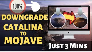 Downgrade MacOS Catalina to MacOS Mojave on Mac, MacBook: 2019, Install Eralier MacOS on Mac