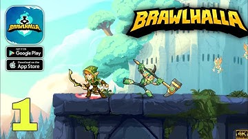 Brawlhalla Gameplay walkthrough part 1 (Android/iOS)