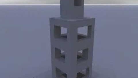 PovRay 3D Animation Demo Reel