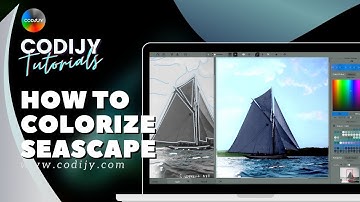 CODIJY Tutorials | How to Colorize a Seascape