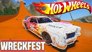 WRECKFEST HOT WHEELS RACE! | Wreckfest Gameplay