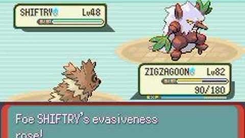 Zigzagoon Only Run: Elite Four Sidney