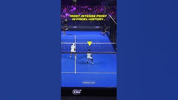 The Most INTENSE Point In Padel History🤯