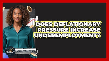 Does Deflationary Pressure Increase Underemployment?