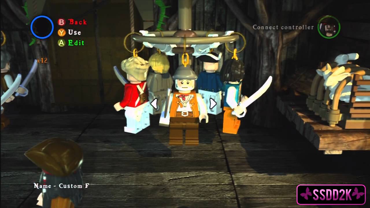 torsdag Observatory Modsige LEGO Pirates of the Caribbean - How to create custom characters - YouTube
