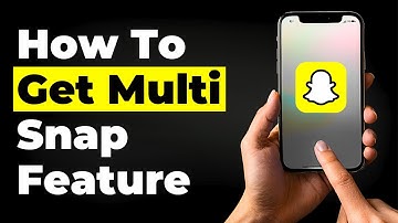 How To Get Multi Snap Feature SnapChat Tutorials