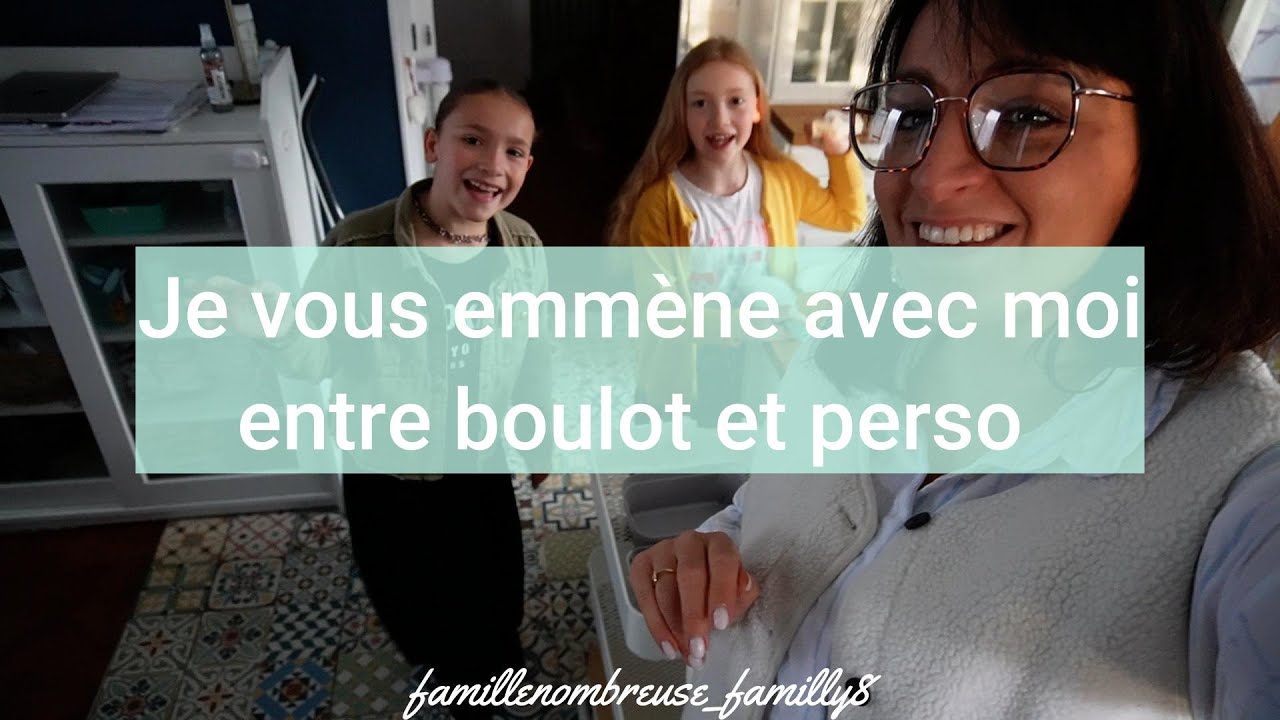 vlog famille nombreuse avril 2025: Je vous emmène avec moi entre boulot et perso