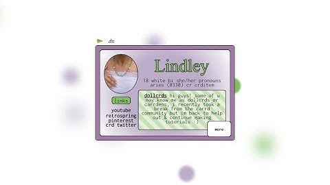 voice tutorial on this pro standard flip carrd! - © crditem