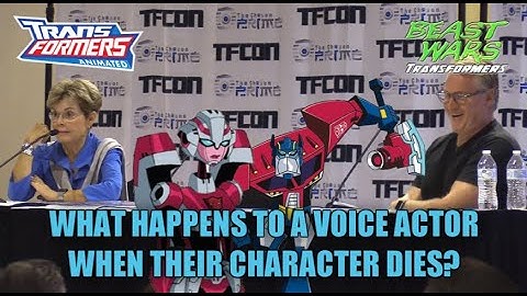 What Happens to a Voice Actor When Their Character Dies? Plus, What Inspired Transformers Animated?