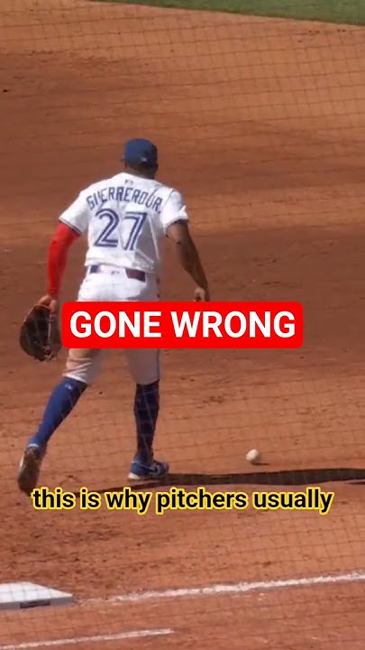 Why Pitchers Typically Go to Second on Fielder's Choice #baseball #shorts #baseballszn #beisbol - YouTube
