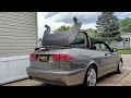 2003 Saab 9-3 SE Convertible - Power Top Operation