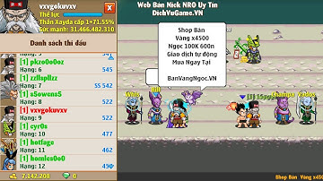 Ngọc Rồng Online: Bảo trì fix liên sever?