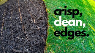 How to have CLEAN EDGES in your LANDSCAPING