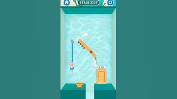 rescue cut rope puzzle stage 2306| rescue cut rope puzzle game for android and iOS #short