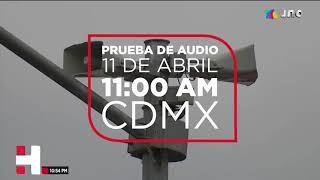 Este domingo sonarán altavoces de alerta sísmica en la CDMX