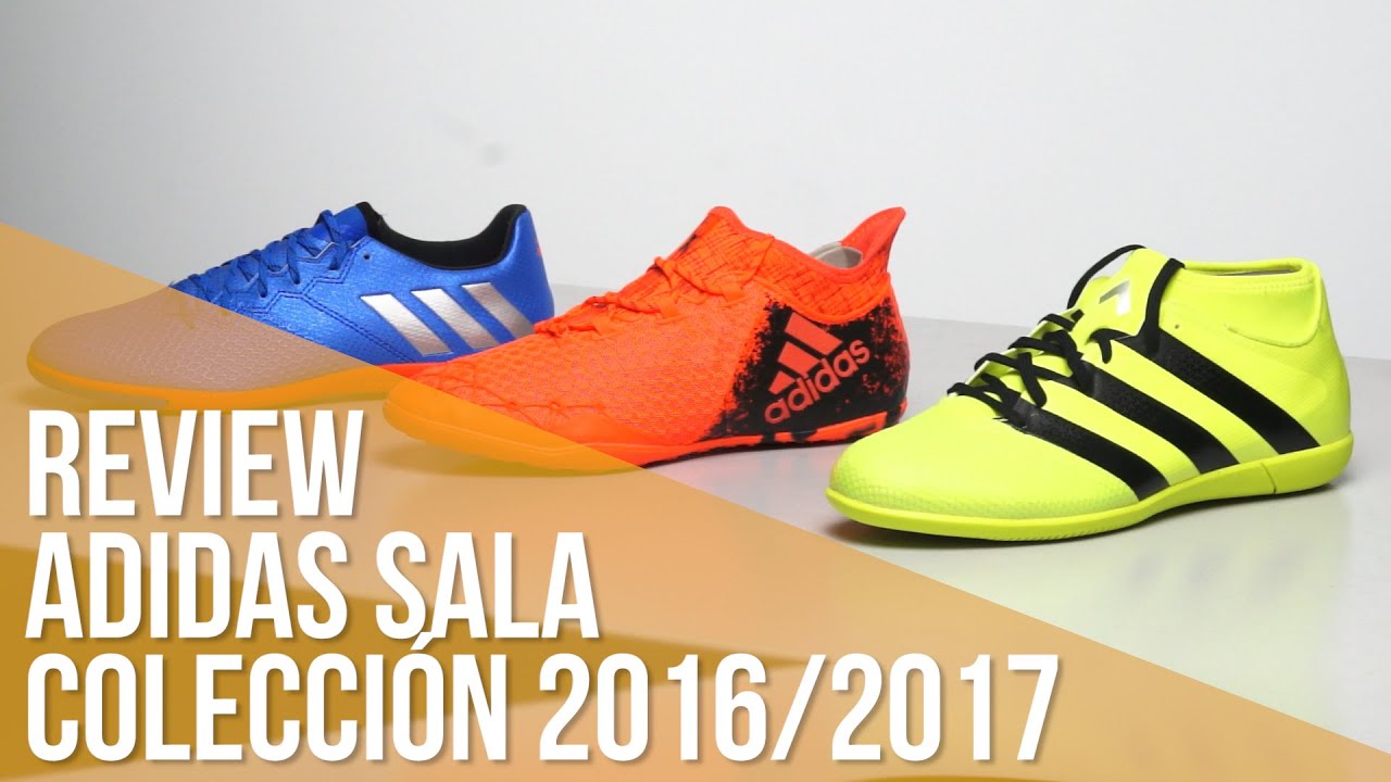 Jirafa puñetazo rotación Review adidas Sala Colección 2016/2017 - YouTube