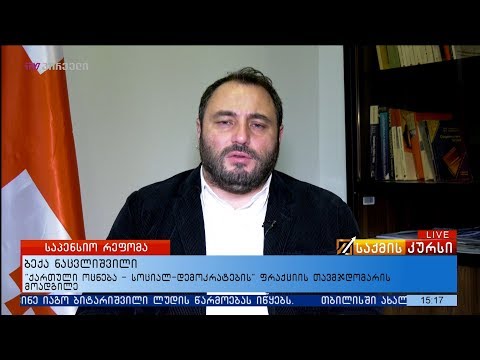 “ქართული ოცნება - სოციალ-დემოკრატების”  ინიციატივა