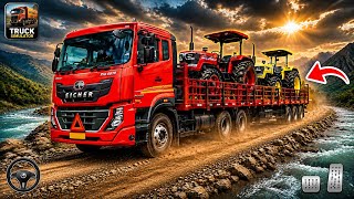  Off-Road Tractor Cargo Transport Driving 3d| Cargo Truck Simulator Gameplay || #trucksimulator  screenshot 5
