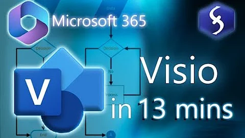 Microsoft Visio - Tutorial for Beginners in 13 MINUTES!  [ FULL GUIDE ]