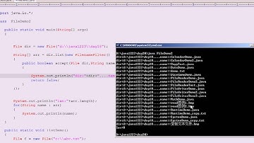 黑马程序员 毕向东 Java基础视频教程第20天 06 IO流File对象功能 文件列表2