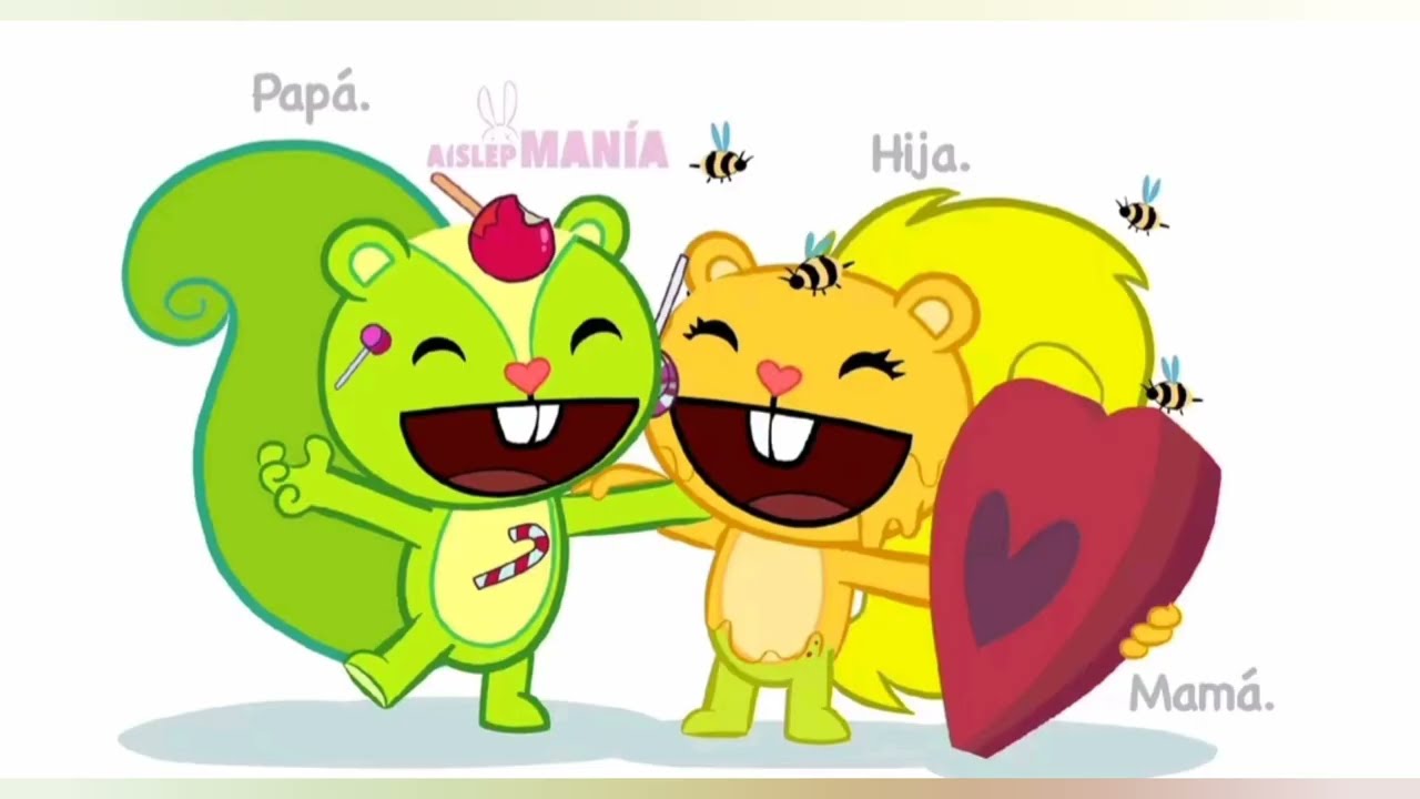 Los hijos de los personajes de Happy Tree Friends 💚❤️💙 Recopilación Fandub Español/ Lean descripción