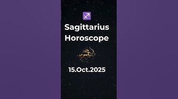Sagittarius Daily Horoscope Today 15 October 2025 | Zodiac Prediction & Astrology #Shorts