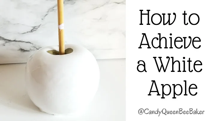 How to Achieve a White Candy Apple