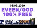 Binary.com Bot Free  DigitDiff & Even/Odd  deriv.com