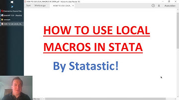 Stata Basics #7: How to Use Local Macros in Stata (using COVID-19 data)