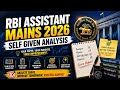 RBI Assistant Mains 2026 Analysis | 149/200 Attempts | Section-wise Questions Asked