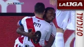 Gol de Piti (0-1) en el RCD Mallorca - Rayo Vallecano - HD