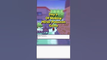 Dialog system for My Pokemon In HD2D Game #godot #pokemk #pokemon