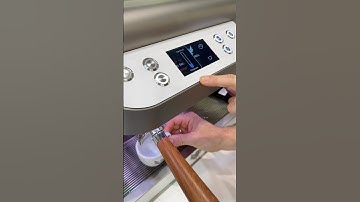 THE FUTURE OF COFFEE - Brewing hot and cold espresso on the La Doria espresso machine.