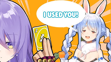 Pekora meets Moona on Minecraft then suddenly asks her to give her something【HoloLive / Eng Sub】