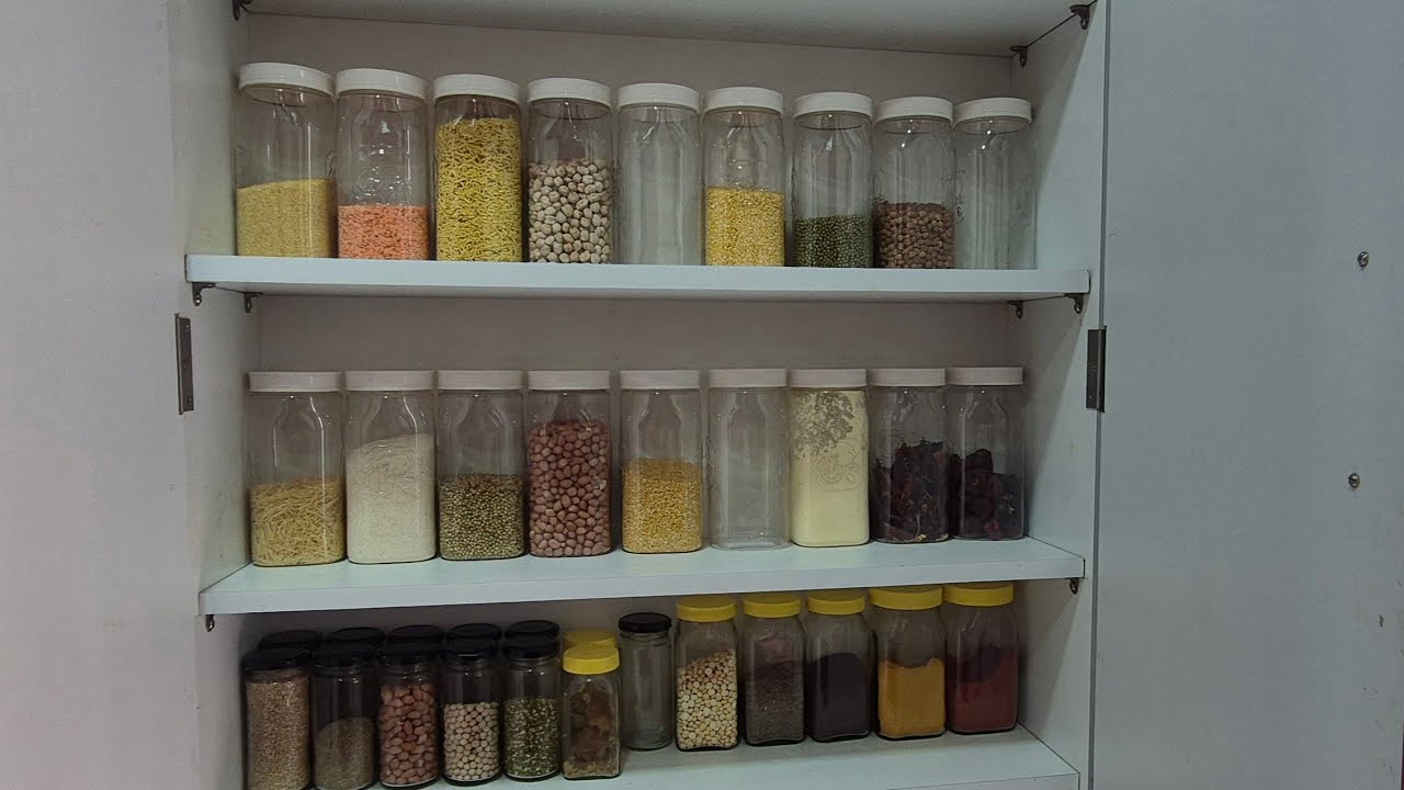 Kitchen cleaning | Grocery shopping 🛍 from dmart |  Dry fruit refilling | Pantry tour