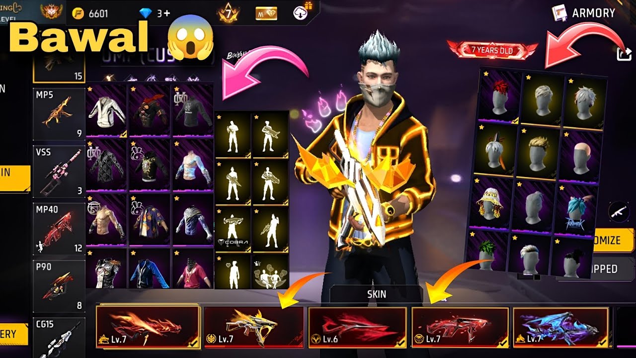 Free Fire Prime Level 8 Id For Sell 💸🤯||idSell All Evo Max In Chip Price 💸😱||Trusted 💯✅