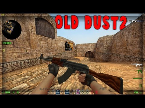 CS 1.6 DUST2 MAP IN CS:GO : OLD de_dust2 History of Dust2