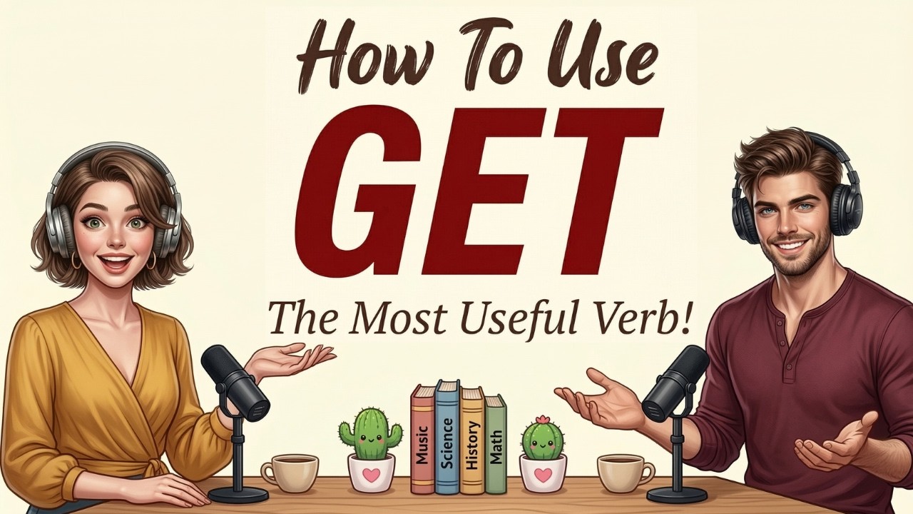 To Use Get How to Use GET in English | The Most Useful Verb! | English Podcast for ...