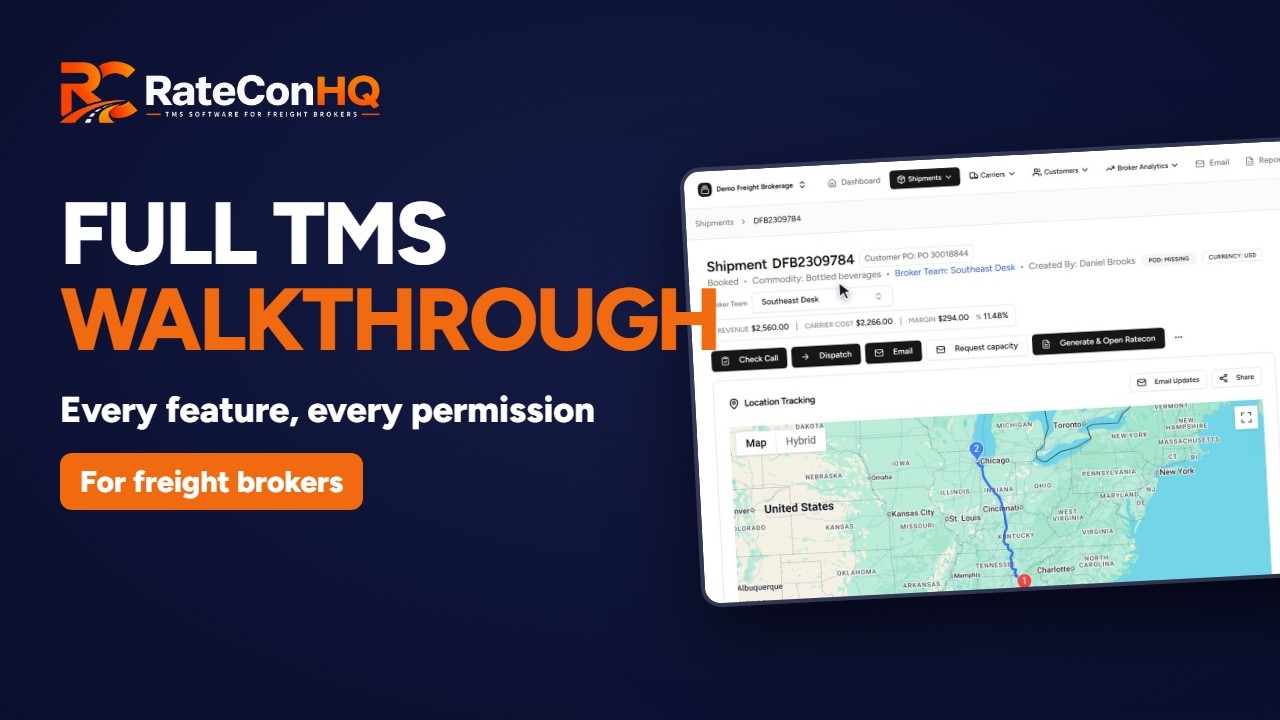 RateConHQ full TMS walkthrough