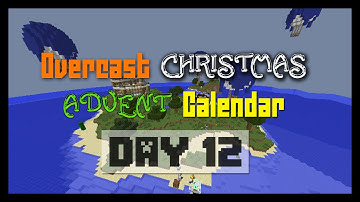 Day 12 of Overcast Network Christmas Advent Calendar | Balloon Archipelago | Minecraft