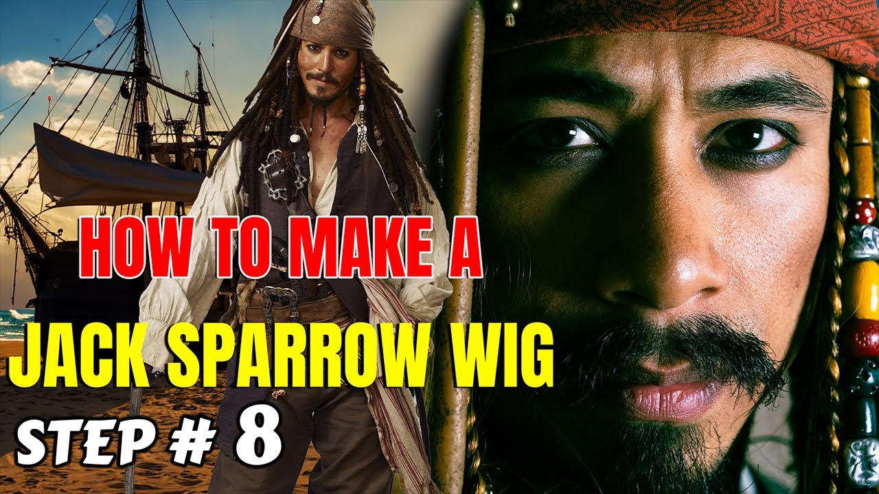 Jack Sparrow inspired braided style - YouTube