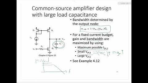 06 Analog amplifier biasing and mismatch