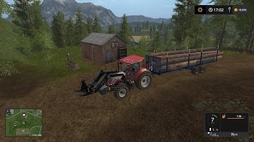 Transporting logs | Goldcrest Valley | Farming Simulator 2017 | Episode 8