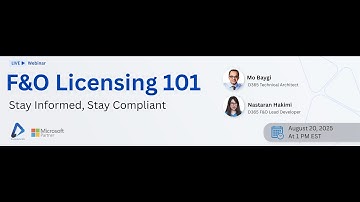 F&O Licensing 101 Webinar Replay | Microsoft D365 License Compliance & Optimization (2025)